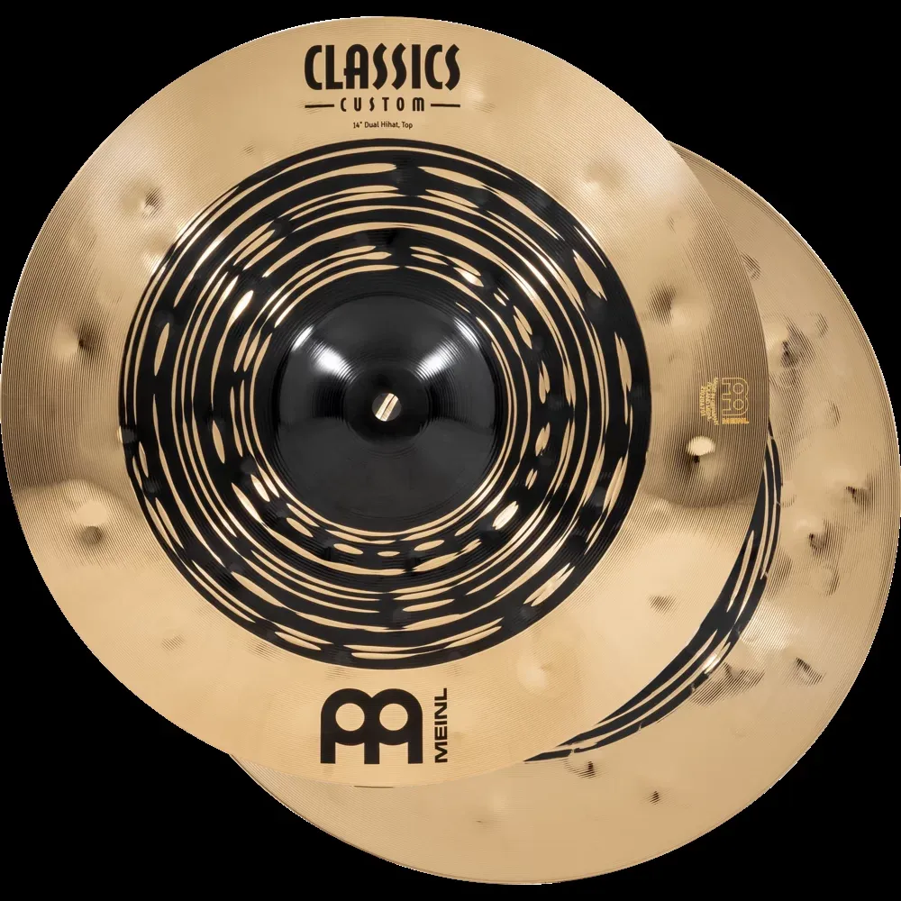 Meinl Cymbals 14 inch Classics Custom Dual Hi-hat — view 1