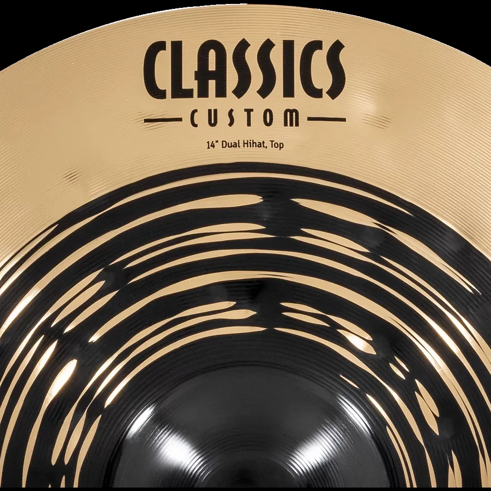 Meinl Cymbals 14 inch Classics Custom Dual Hi-hat — view 6