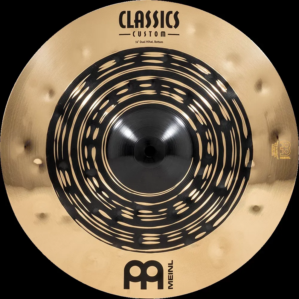 Meinl Cymbals 14 inch Classics Custom Dual Hi-hat — view 7