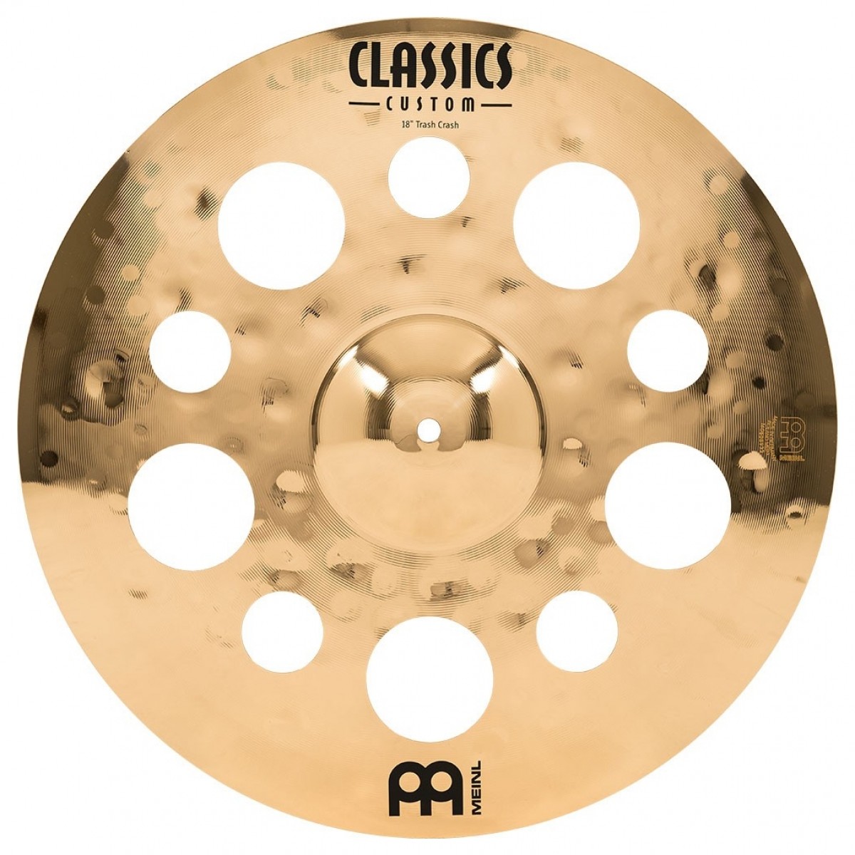 Meinl Cymbals 18 inch Classic Custom Trash Crash Cymbal