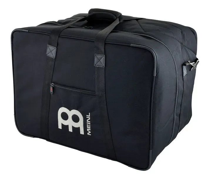 Meinl Percussion Cajon Bag, Standard Size-Heavy Duty Nylon, Shoulder Strap Carrying Grip, Black