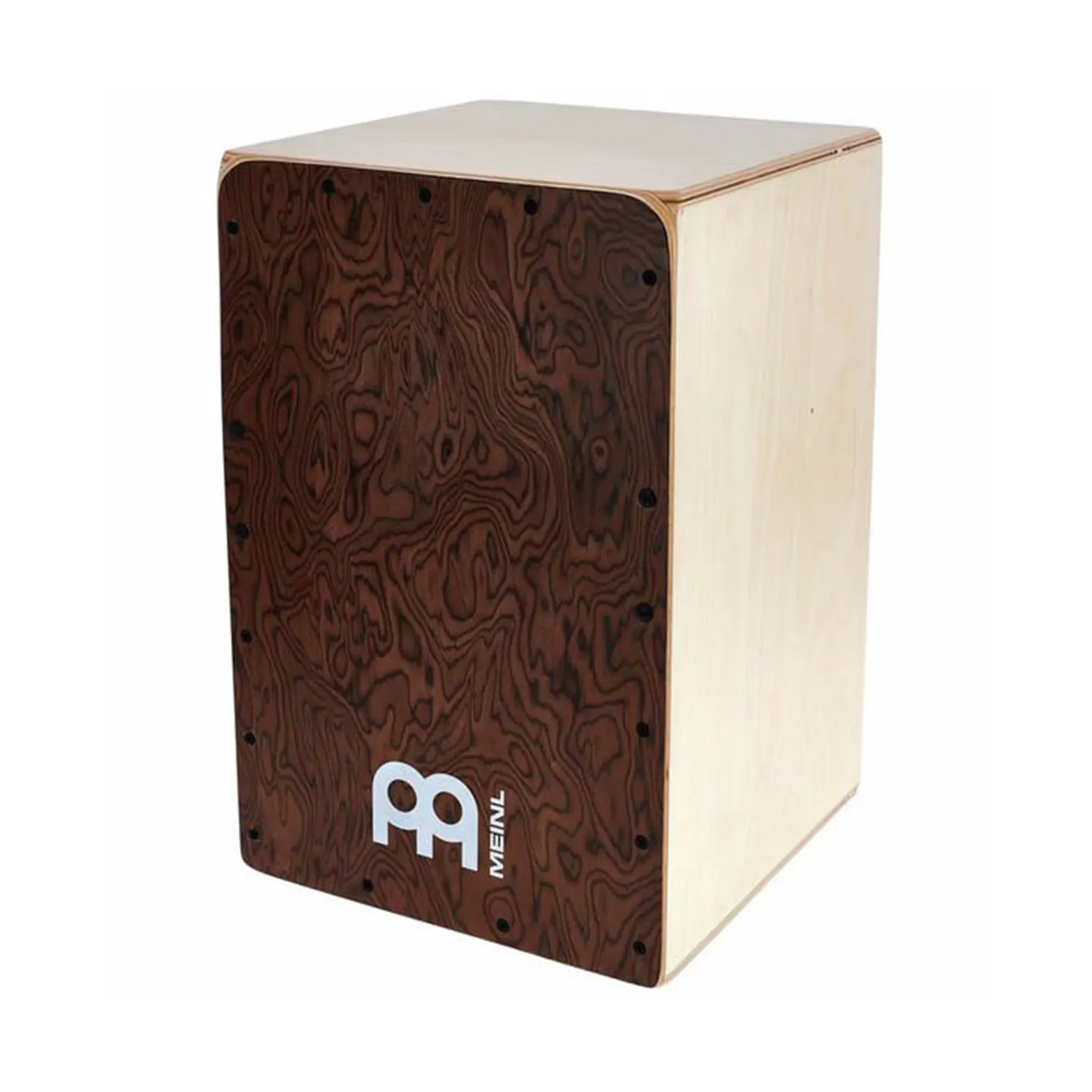 Meinl Percussion Snarecraft Mid-size Cajon - Burl Wood — view 1