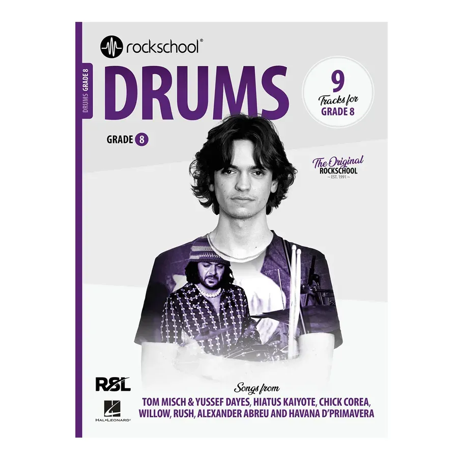 Rockschool Drums 2024+ Grade 8