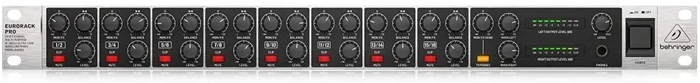 Behringer RX1602 V2 Rackmount Line Mixer — view 3