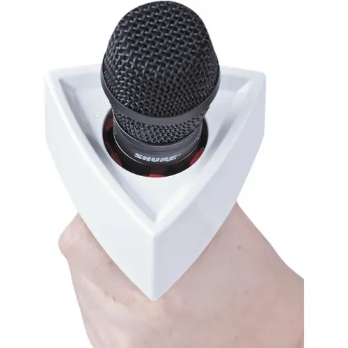 Rycote Triangle Mic Flag (White) — view 2
