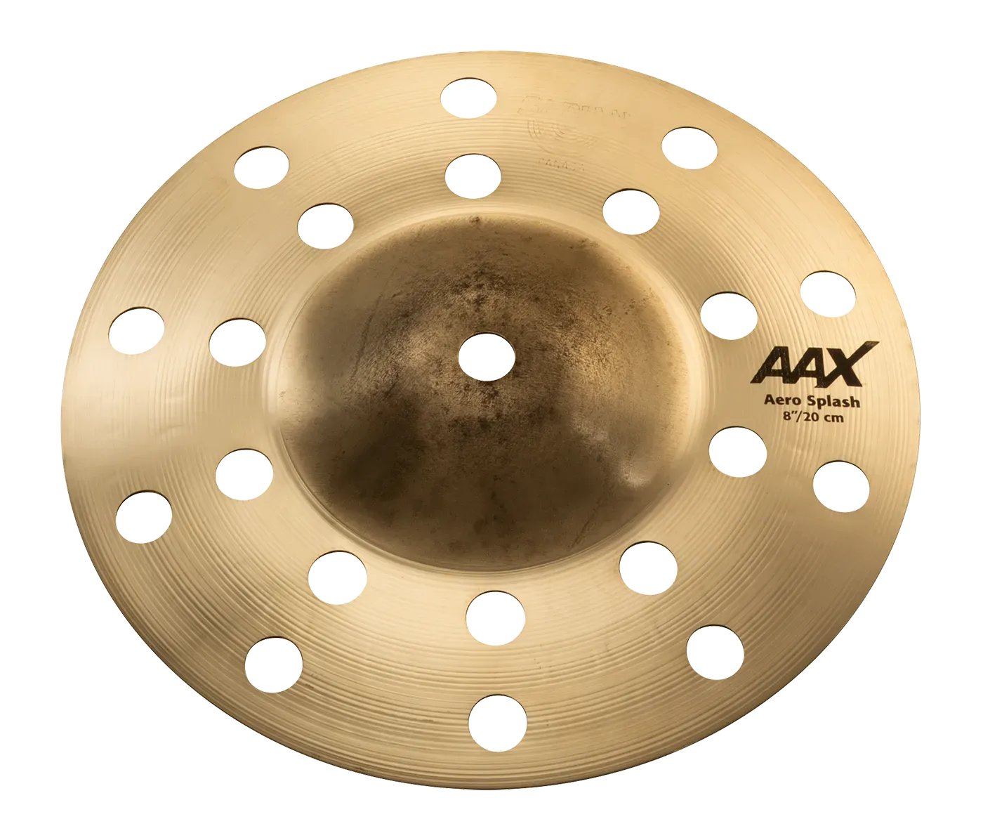 Sabian 8 inch AAX Aero Splash Cymbal - Brilliant Finish — view 2