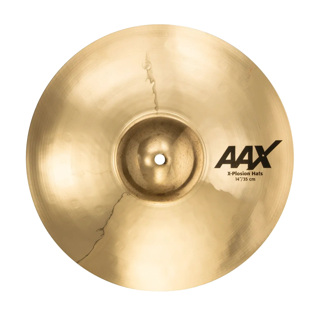 Sabian AAX X-Plosion Hi-hat Cymbals – 14 inches – Brilliant Finish — view 2