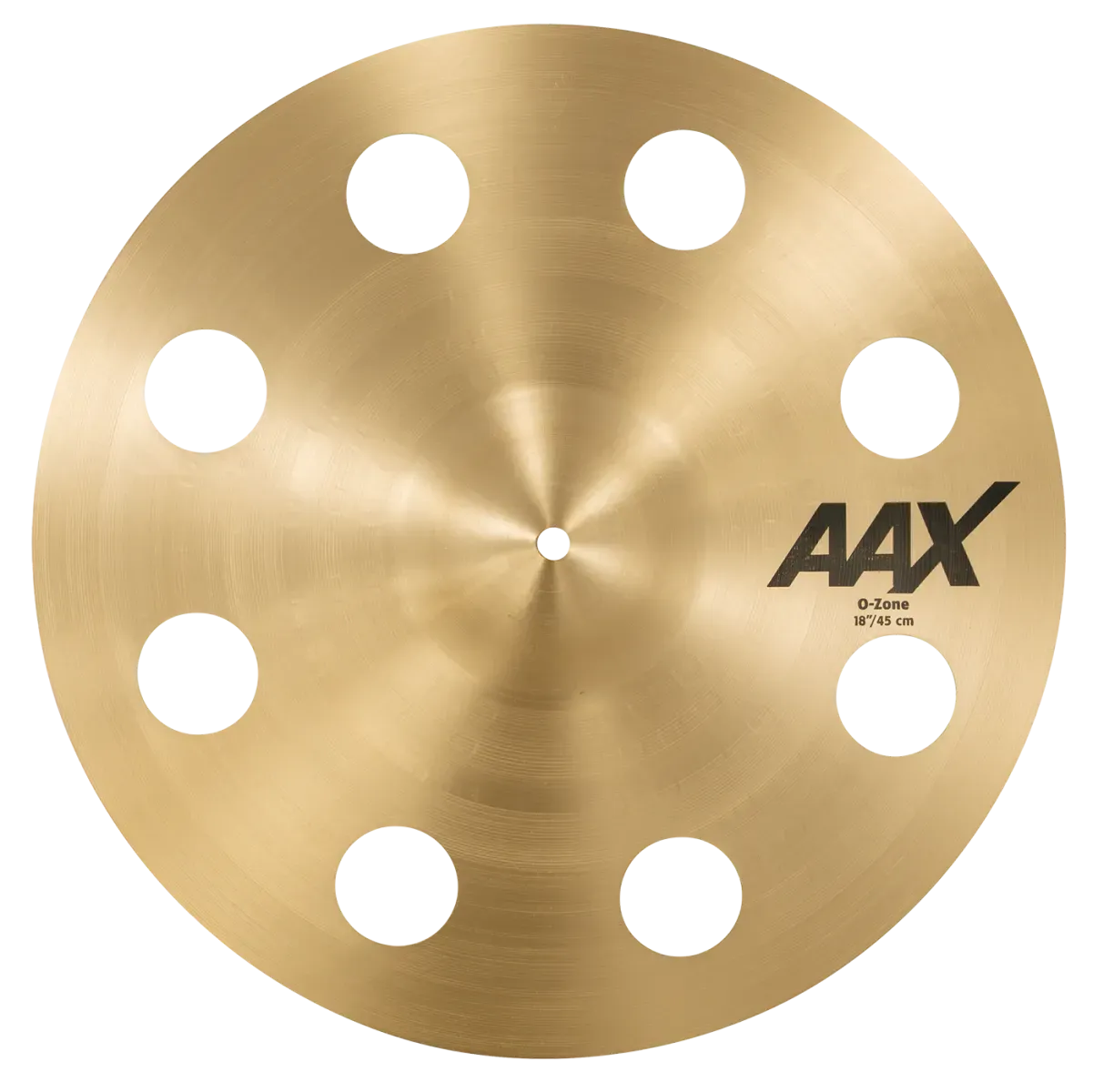 Sabian 18 inch AAX O-Zone Crash Cymbal - Natural Finish