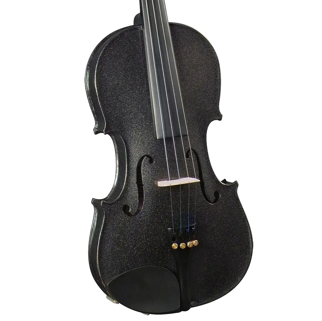 Cervini HV100 Violin Outfit 4/4 Black