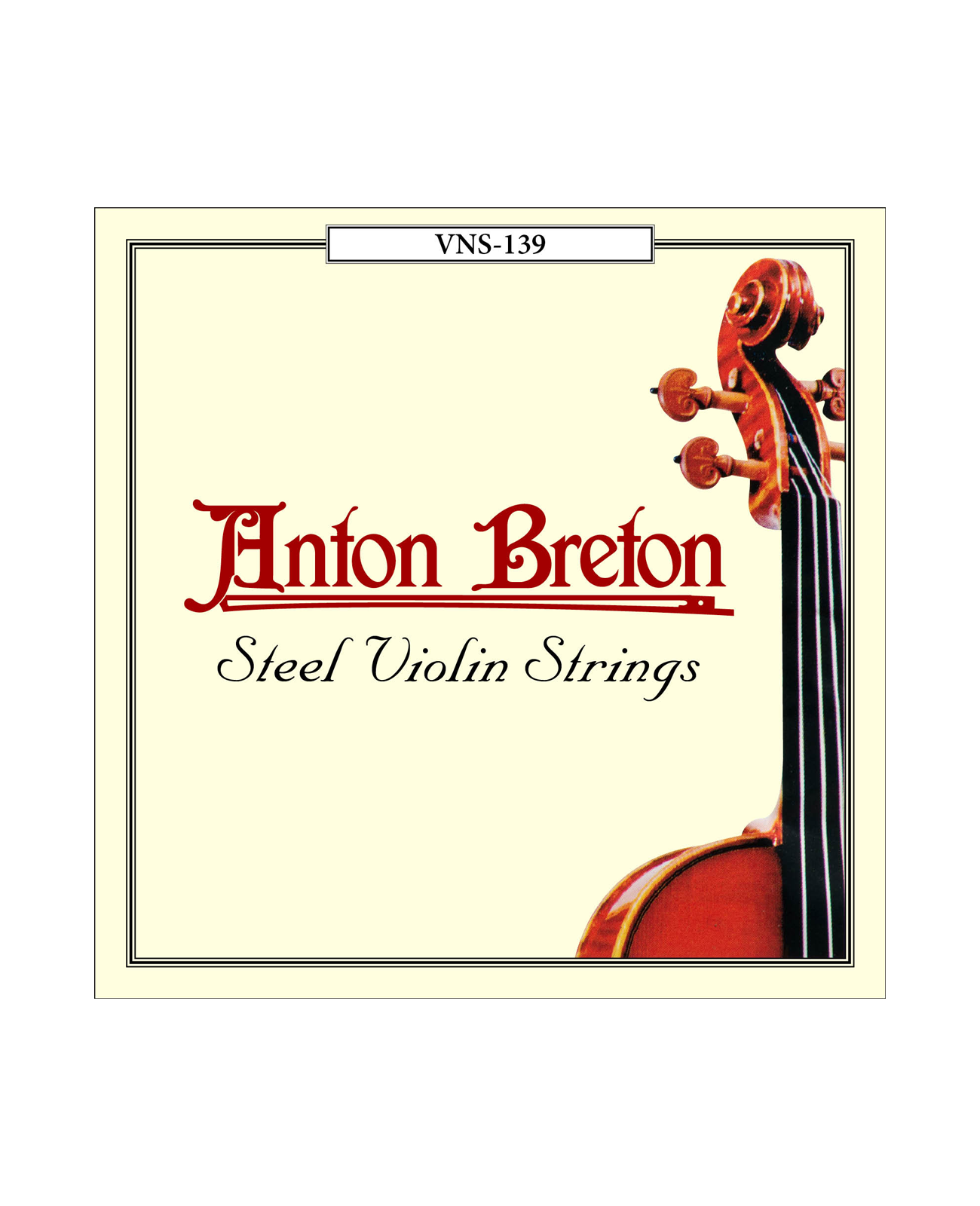 Anton Breton VNS-139 Standard Violin Strings – 4/4 Size — view 1
