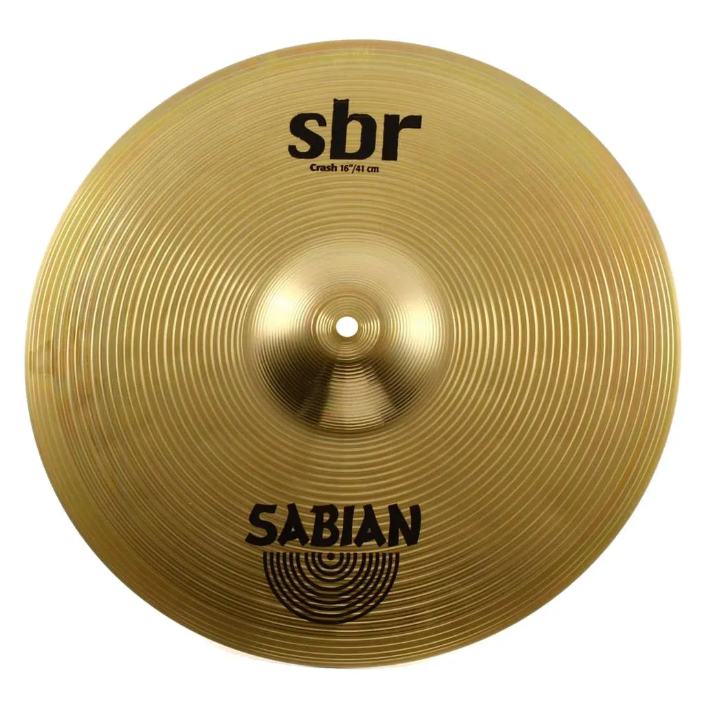 Sabian 16 inch SBR Crash Cymbal — view 1