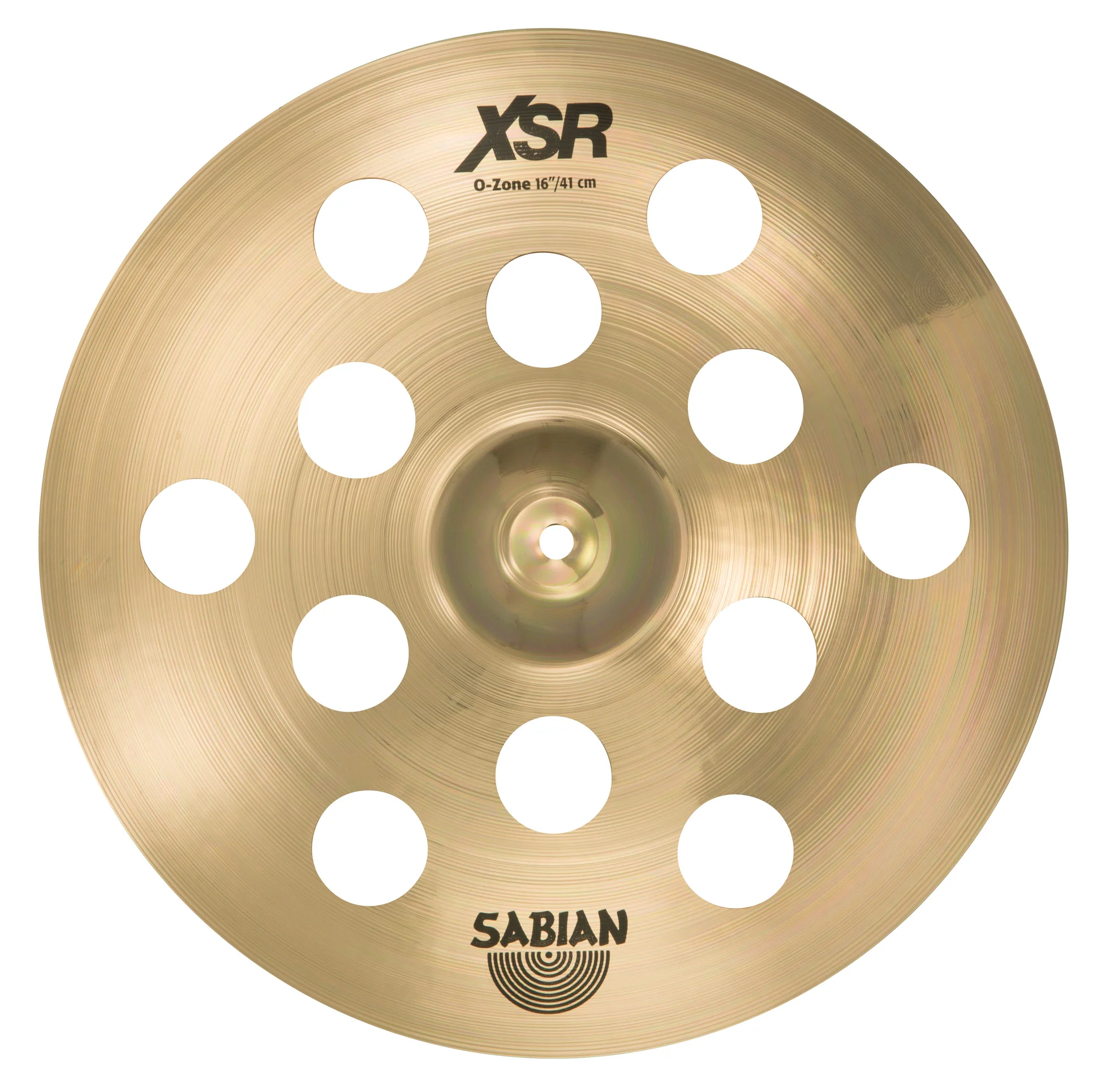 Sabian 16 Inch XSR O-Zone Crash Cymbal — view 1