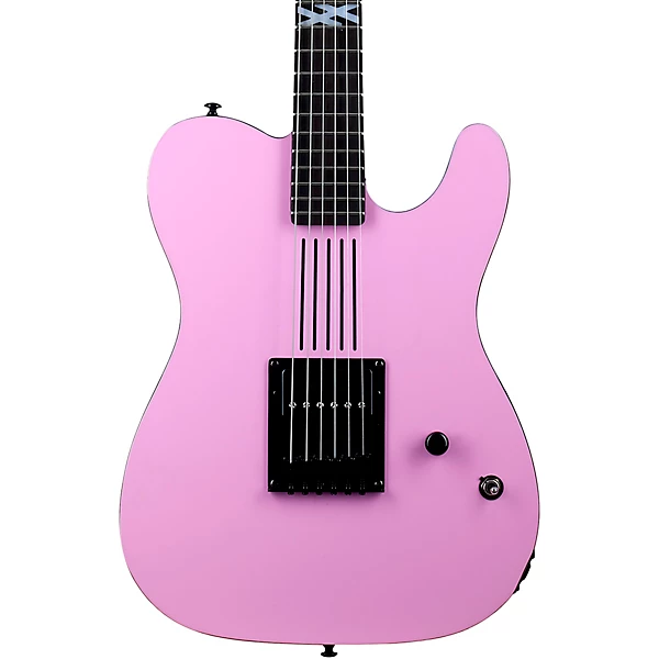 Schecter Machine Gun Kelly Signature PT Electric Guitar – Pink — view 1