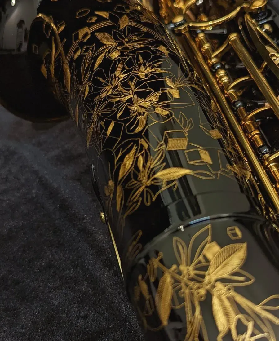 Selmer Paris 92 Supreme Alto Saxophone - Black Lacquer — view 10