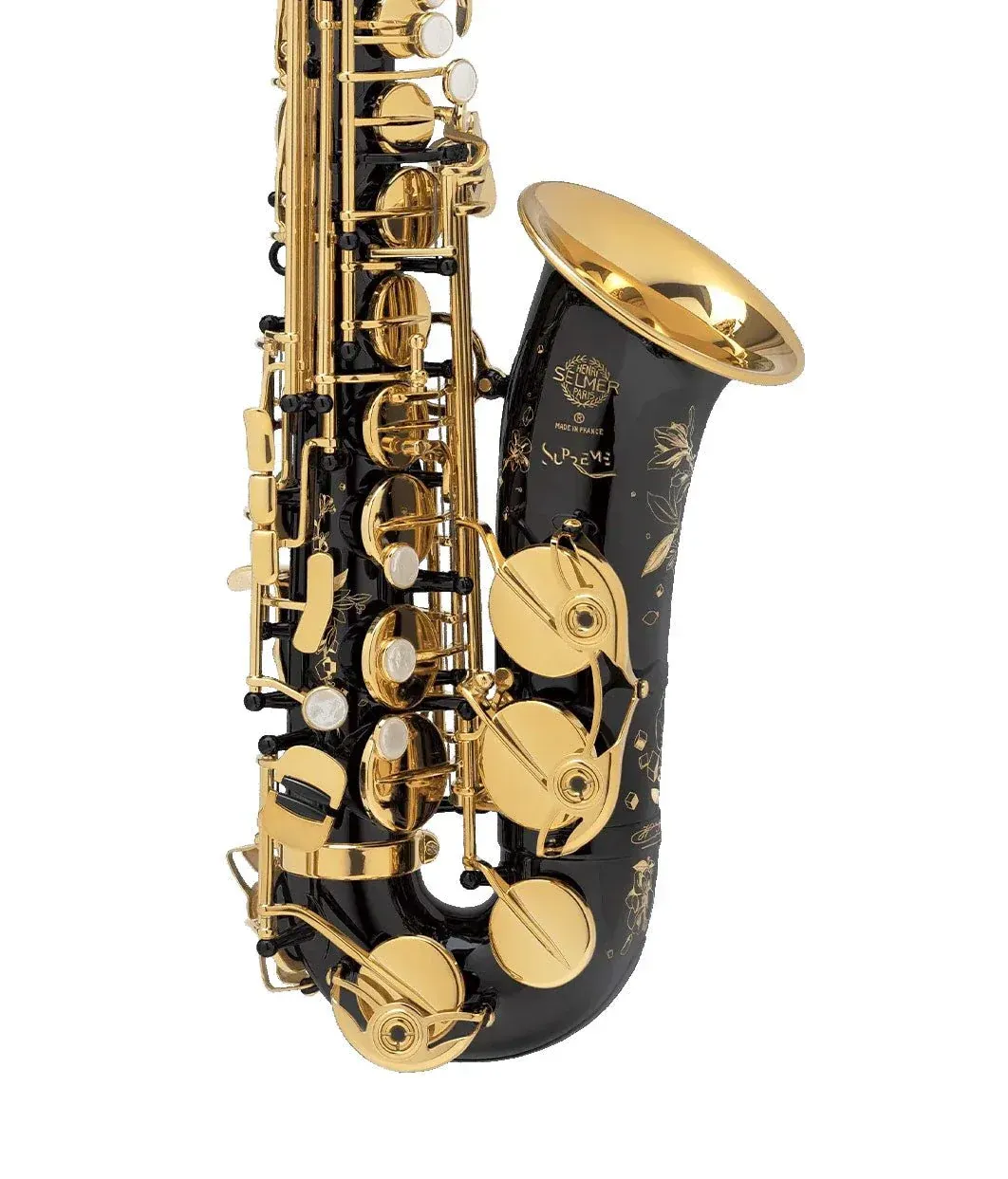 Selmer Paris 92 Supreme Alto Saxophone - Black Lacquer — view 4