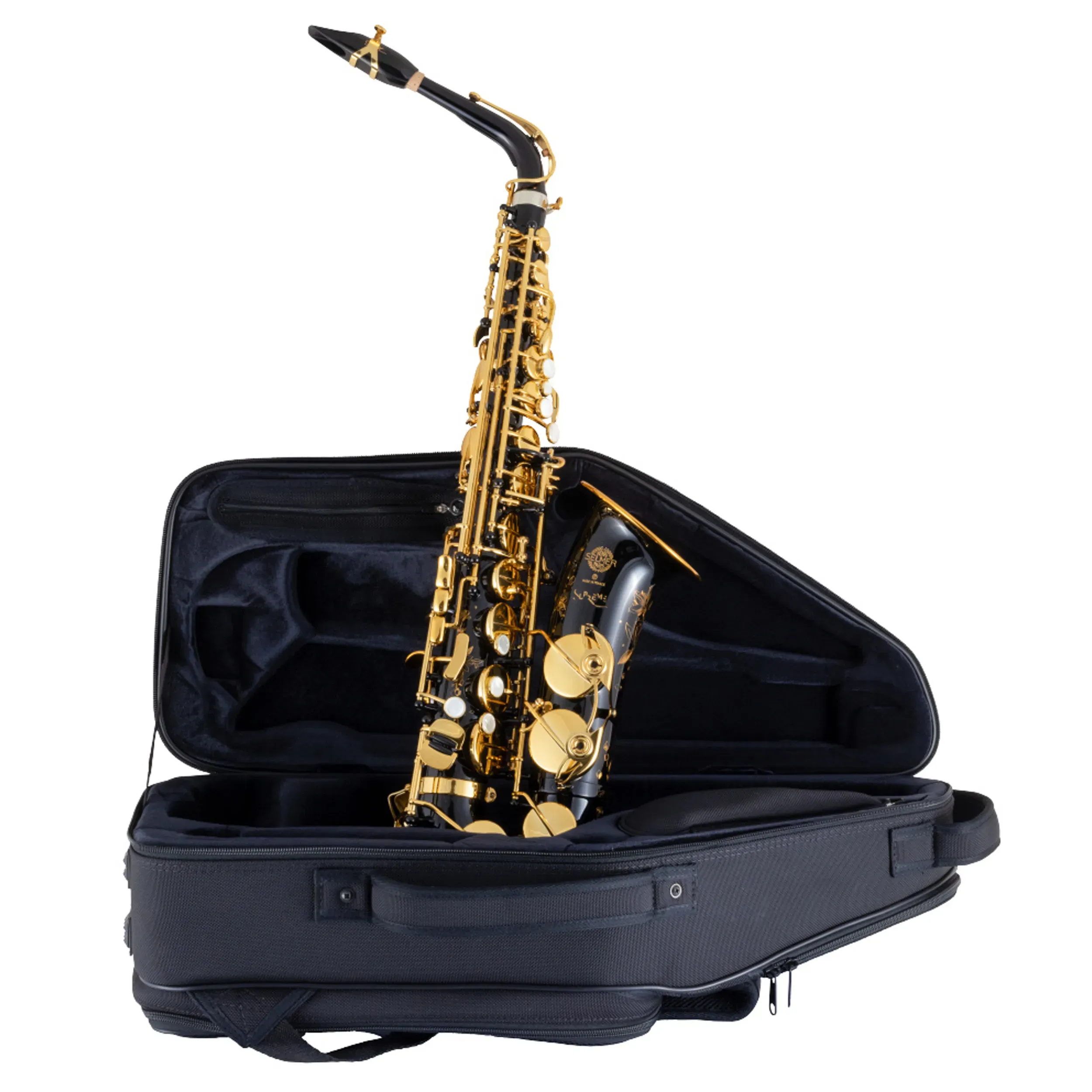 Selmer Paris 92 Supreme Alto Saxophone - Black Lacquer — view 5