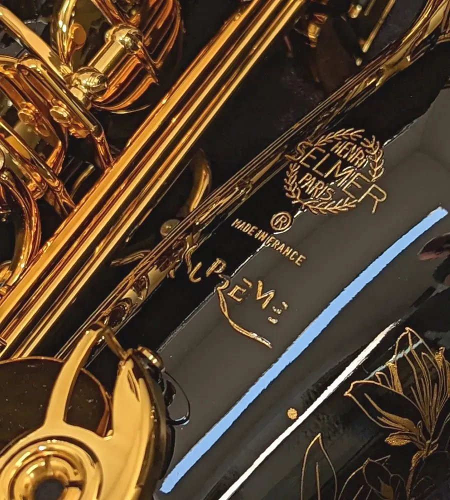 Selmer Paris 92 Supreme Alto Saxophone - Black Lacquer — view 9