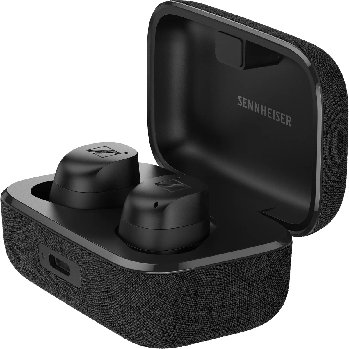 Sennheiser MOMENTUM True Wireless 3 Noise-Canceling In-Ear Headphones (Black) — view 3