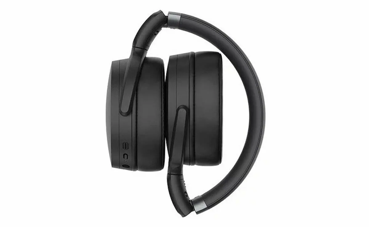 Sennheiser HD 450BT Noise-Canceling Wireless Over-Ear Headphones (Black) — view 2