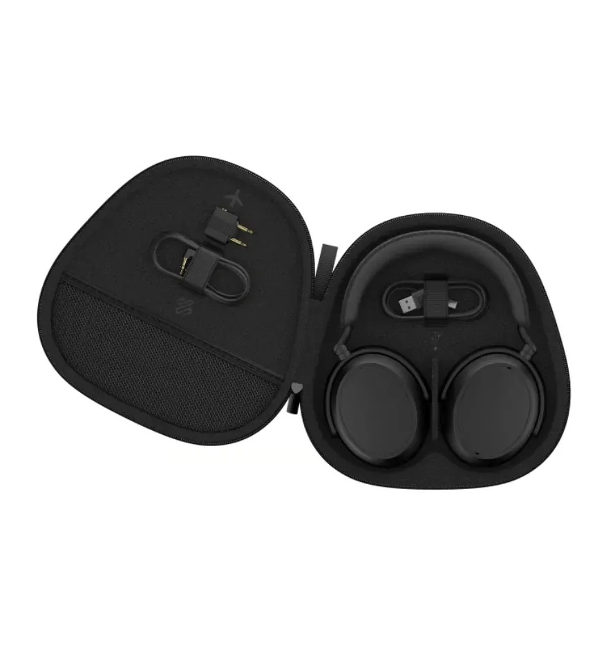 Sennheiser MOMENTUM 4 Noise-Cancelling Wireless Over-Ear Headphones - Black — view 4