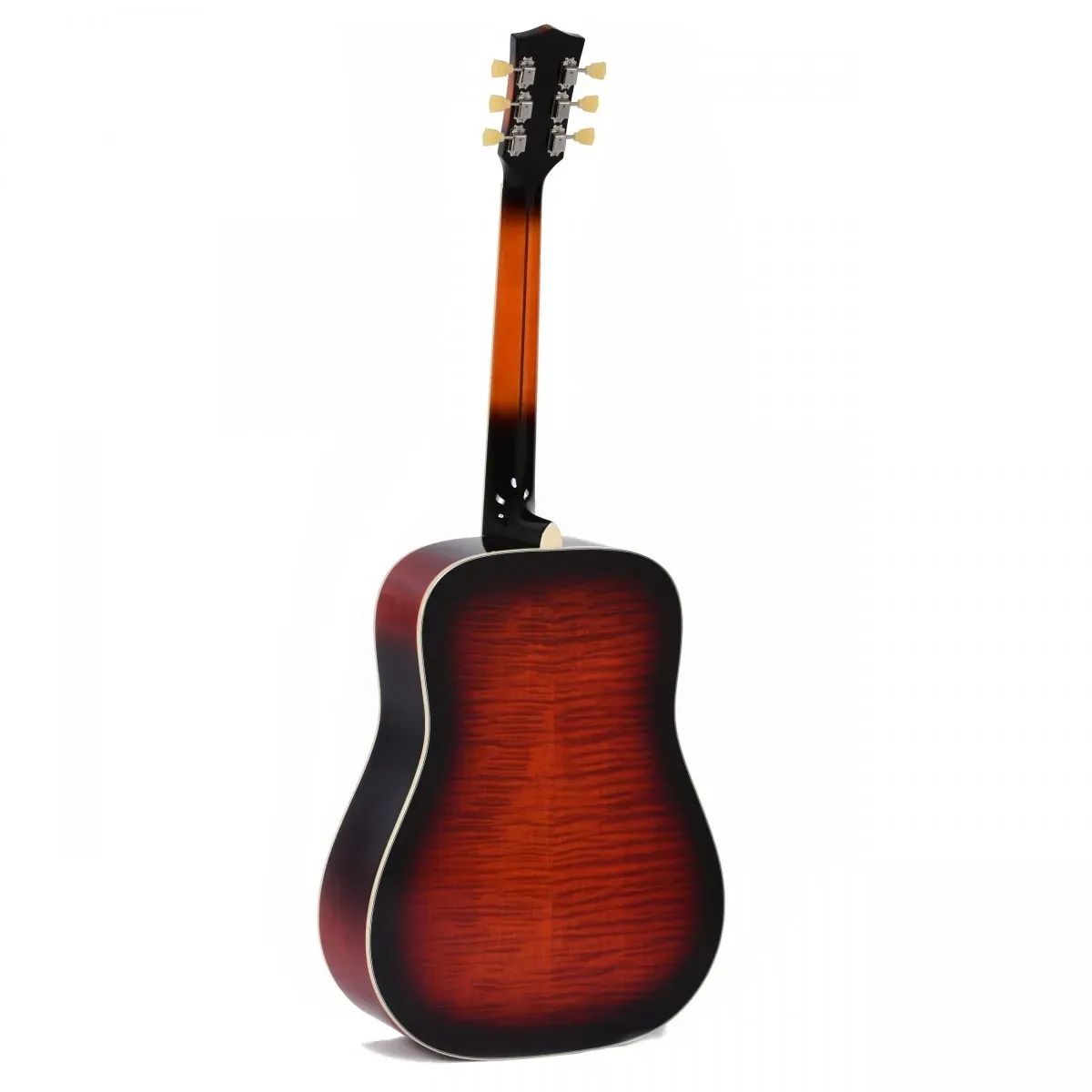 Sigma DA-SG7 Dreadnought Electro Acoustic, Sunburst — view 4