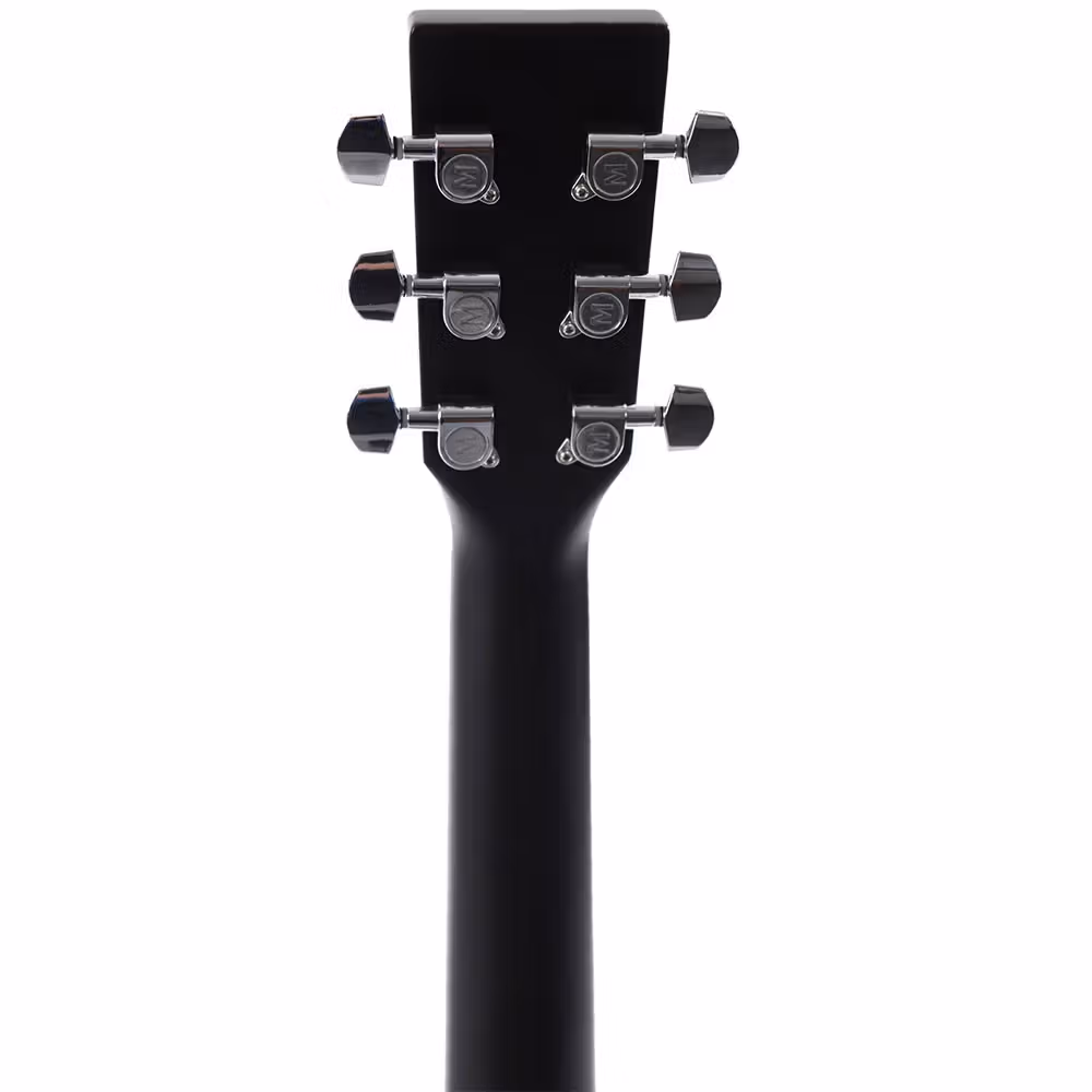 Sigma DMCE-BKB Acoustic-Electro Dreadnought – Satin Blackburst — view 4