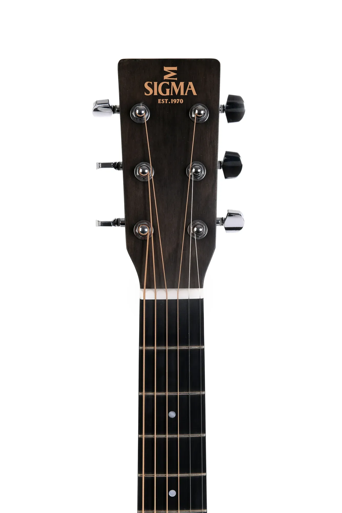 Sigma GMC STE BKB Acoustic Electric Guitar – Black Burst — view 4
