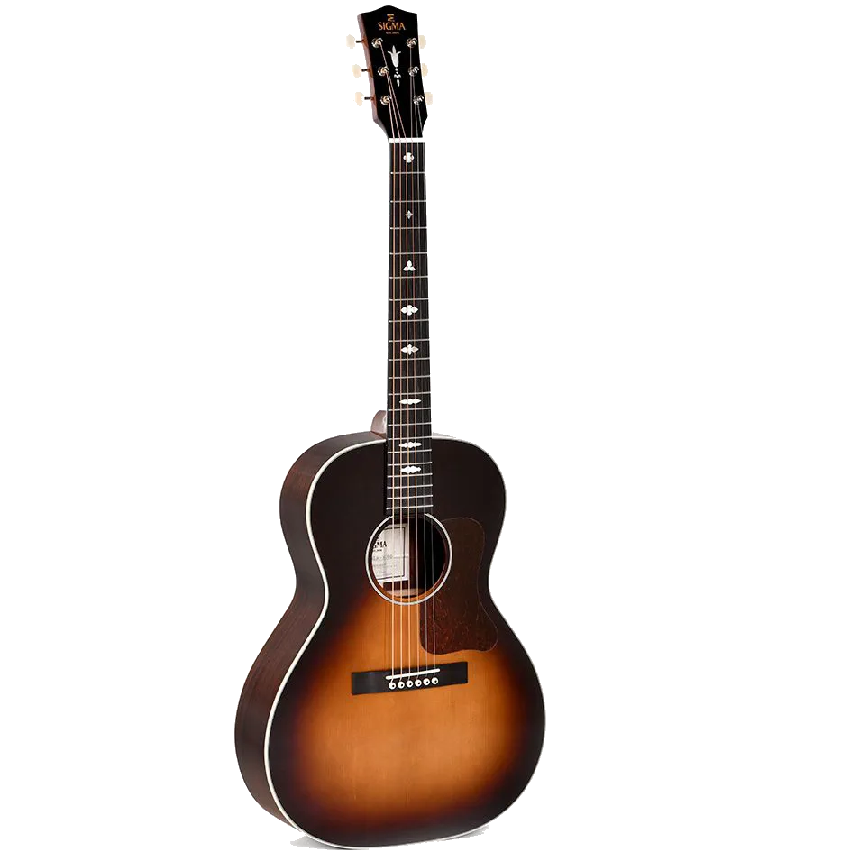 Sigma SLR-SG00 Solid Acoustic-Electro Guitar – Sunburst — view 2