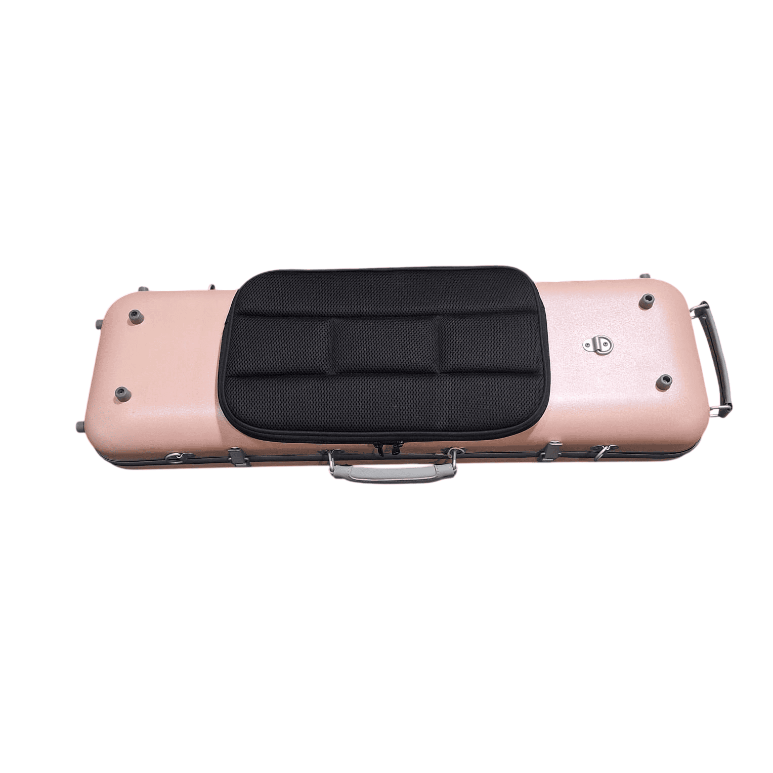 Sandner ABS Oblong Violin 4/4 Case – Pink — view 1