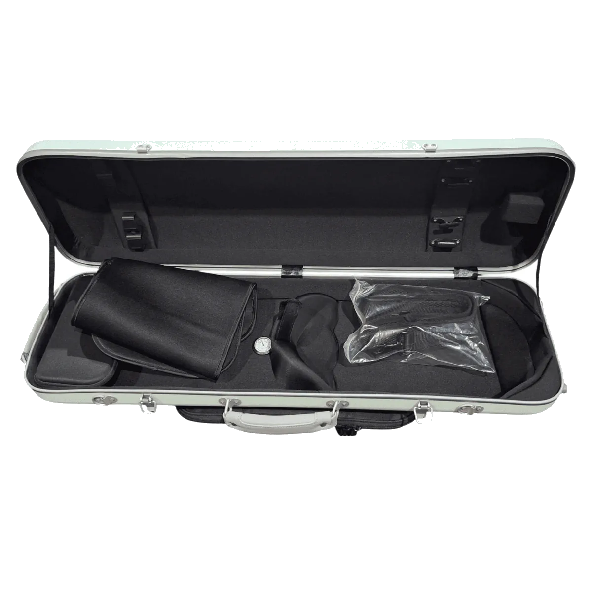 Sandner ABS Oblong Violin 4/4 Case – Pink — view 3