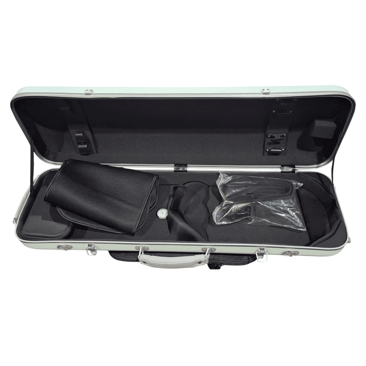 Sandner ABS Oblong Violin 4/4 Case – Lime — view 3