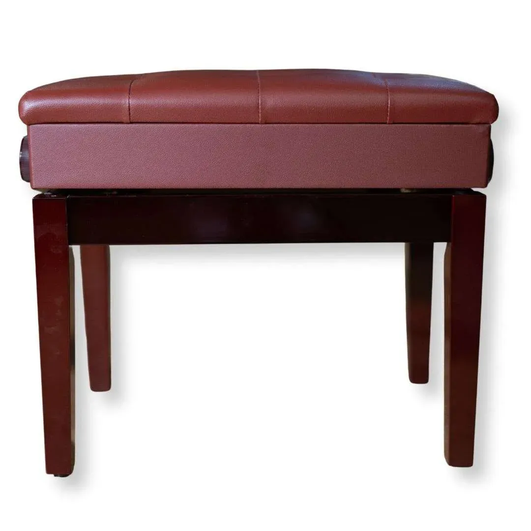 SANDNER PIANO BENCH PRO MAHOG STRT LEGS — view 3