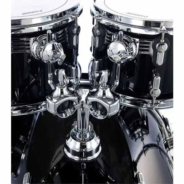 Sonor AQ1 Stage 5-piece Shell Pack with Hardware - Piano Black — view 3