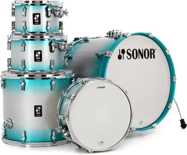 Sonor AQ2 Studio Shell Pack - Aqua Silver Burst — view 1