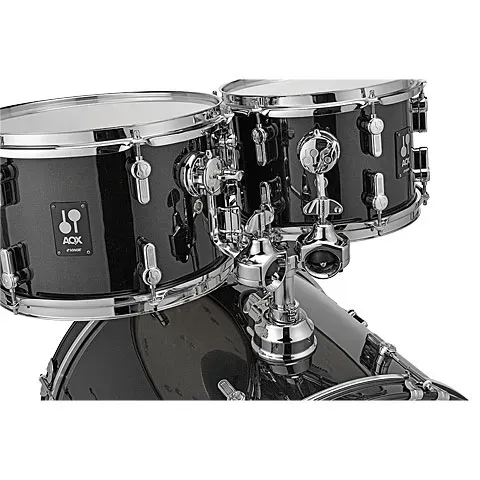 Sonor AQX Stage Drum Set - Black Midnight Sparkle — view 2