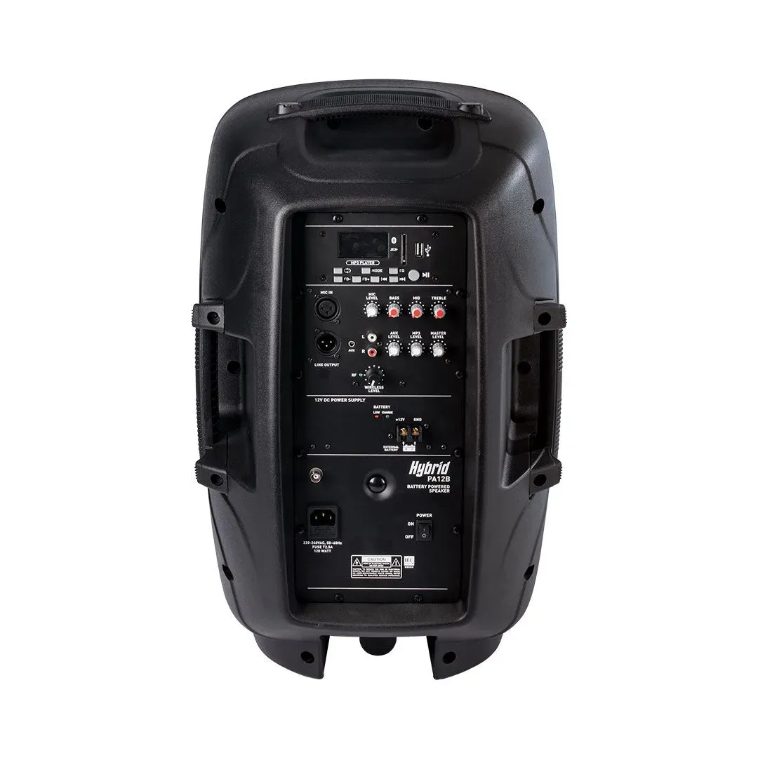 Hybrid PA12B 12 inch Battery Powered Speaker — view 3