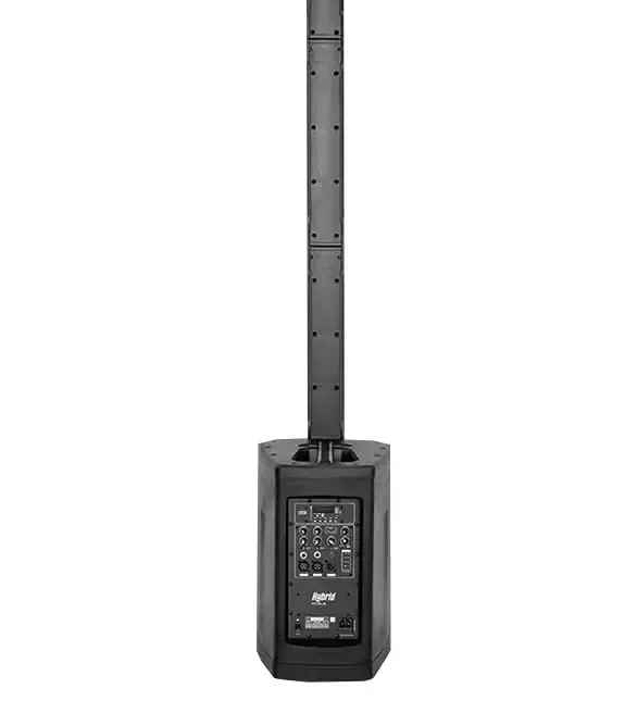 Hybrid PC8LB Powered Battery Operated Column Speaker System — view 2