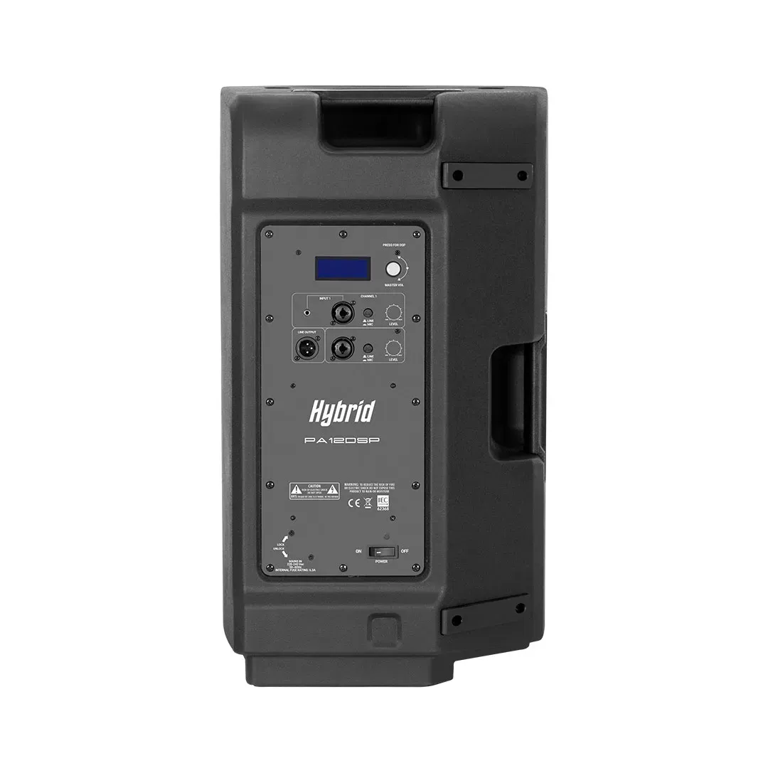Hybrid PA12DSP 12 inch Powered Loudspeaker W/Bluetooth — view 3