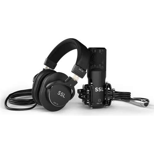 Solid State Logic SSL 2 Recording Pack USB-C Audio Interface with Microphone and Headphones — view 2