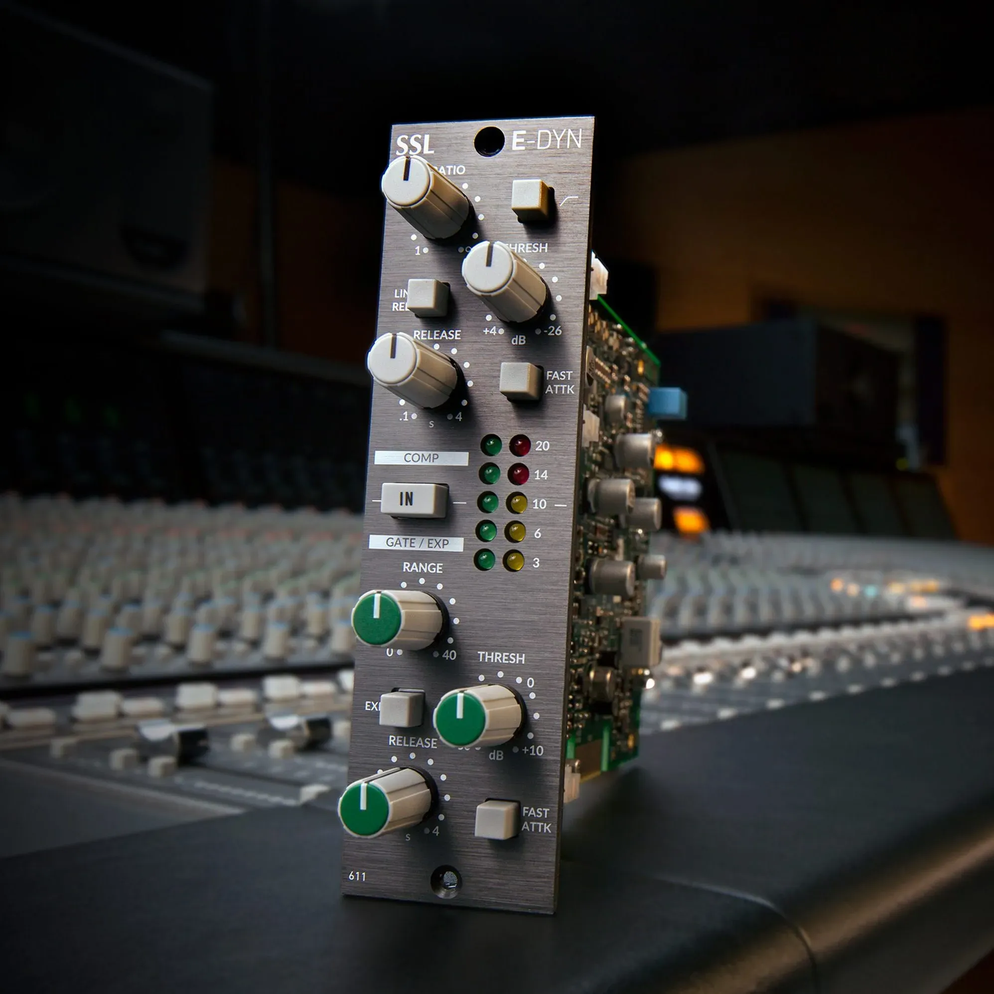 Solid State Logic 611DYN 500 Series Dynamics Module — view 3