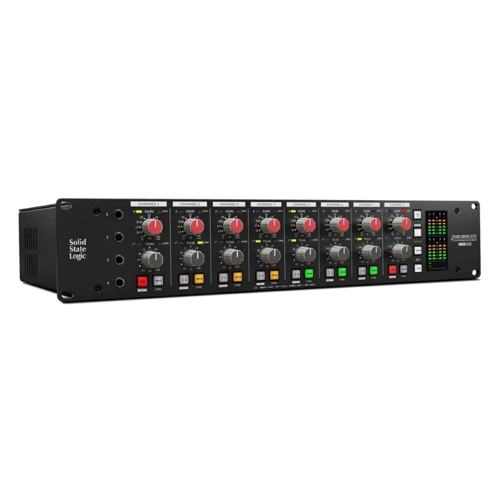 Solid State Logic PureDrive Octo 8-Channel Mic/Line/Instrument Preamplifier