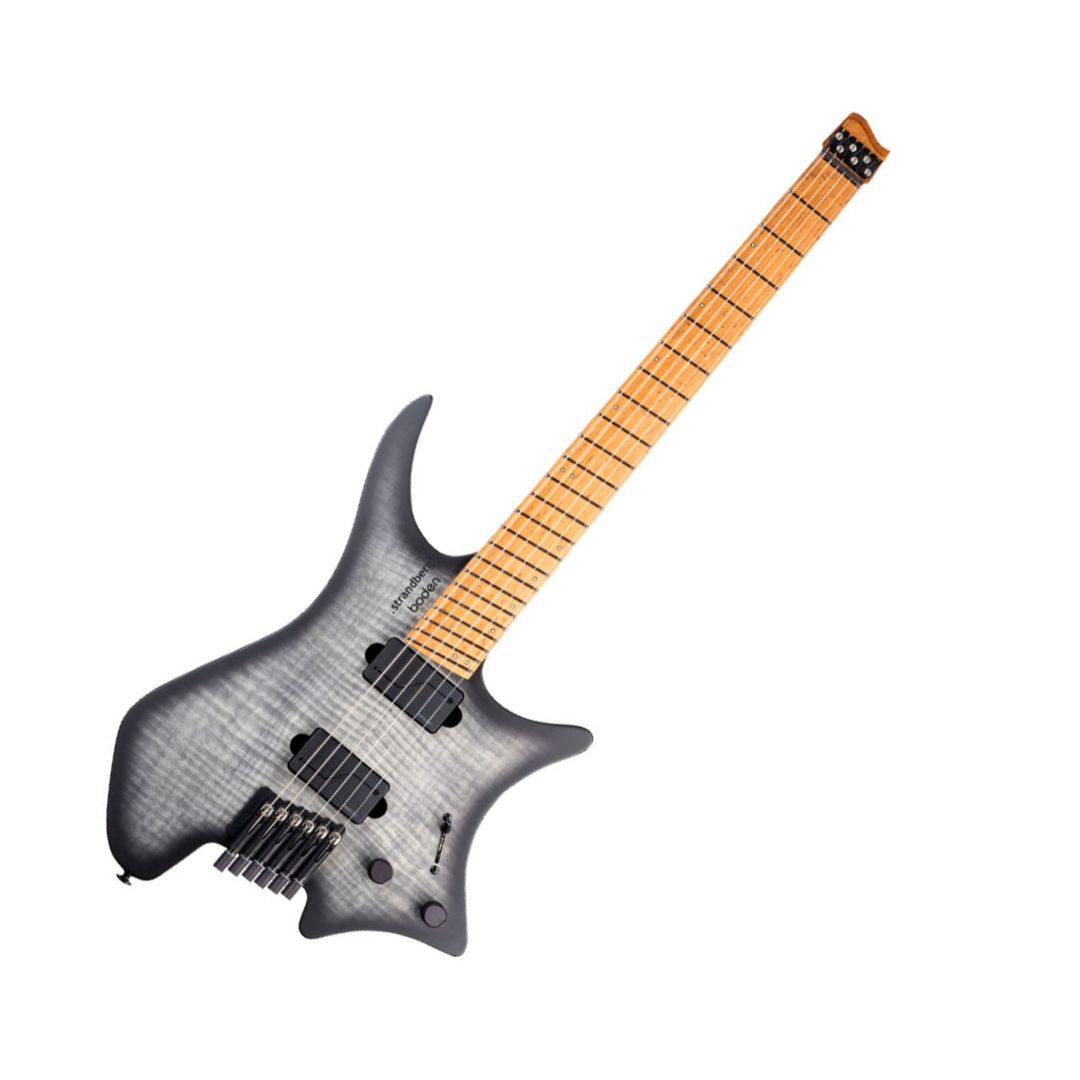 Strandberg Boden Original N2.6 Electric Guitar – Black Denim Burst Satin — view 2