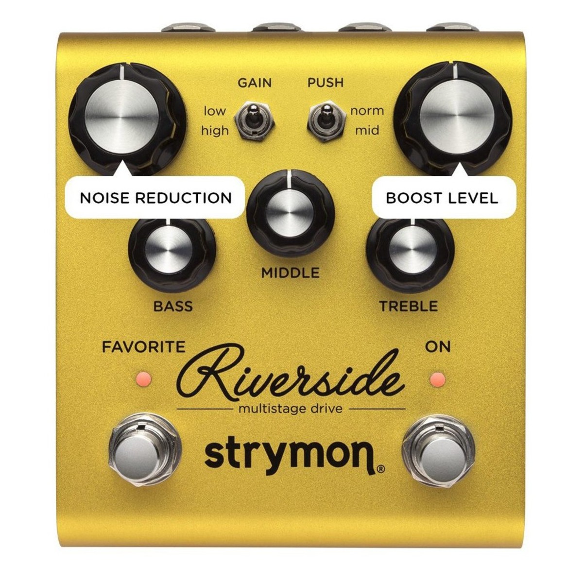 Strymon Riverside Multistage Drive Pedal — view 5