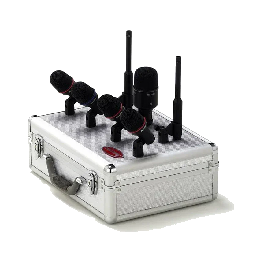 Superlux DRK K5C2 Complete 7-Piece Drum Microphone Kit with Case — view 1