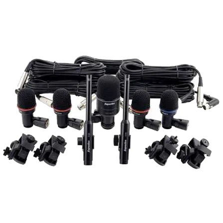 Superlux DRK K5C2 Complete 7-Piece Drum Microphone Kit with Case — view 2