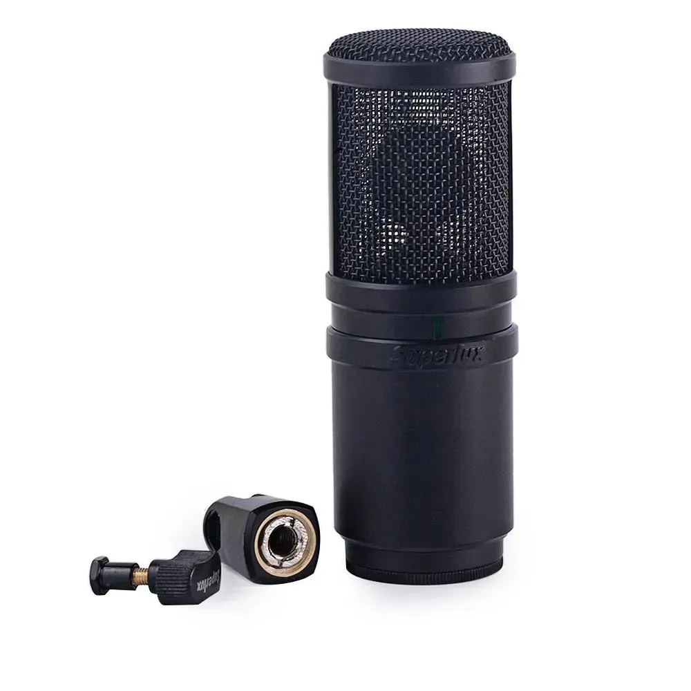 SUPERLUX MIC CONDENSER STUDIO BLACK