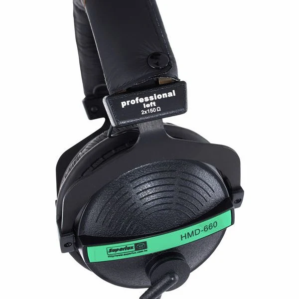 Superlux HMD-660E Closed-Back Broadcast Headset with Dynamic Mic — view 3