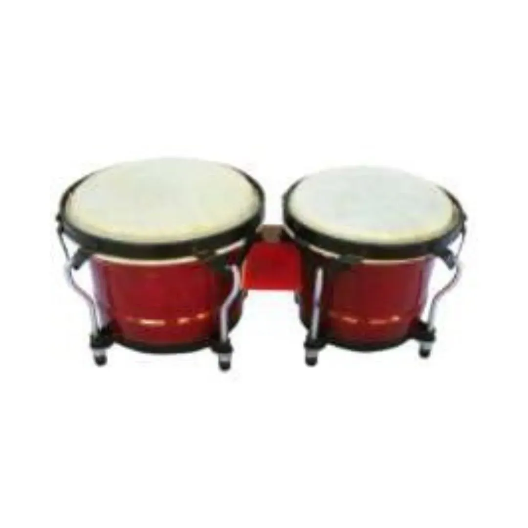 Latin Groove Tunable 6.5 and 7 inch Bongo's - Mahogany — view 1