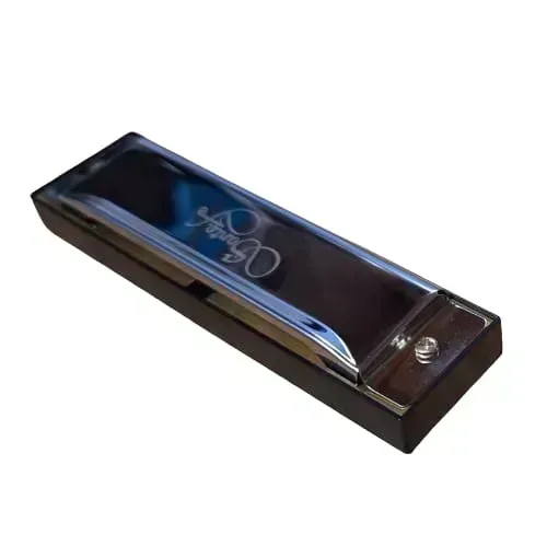 Santa Fe 10 Hole Harmonica Key G — view 3