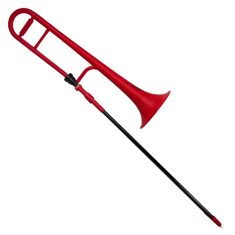 ZO Plastic Bb Trombone – Red